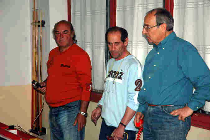 Tre bei giovanotti da sin. Franco Tommaso Canzio